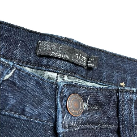 PRANA Sienna Jeans Dark Wash Size 6 / 28 - Picture 7 of 7